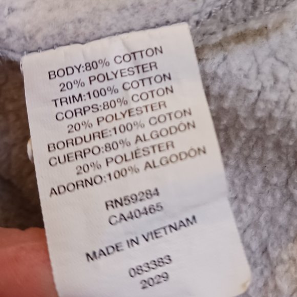 🛍️❤️Childrens Place Vintage Inspired Kids Varsity Hoodie Size 4T🛍️❤️ - Picture 9 of 10